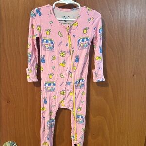 Bellabu Bear Pajamas Pink Lemonade